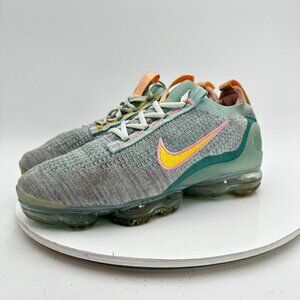 Nike Air VaporMax Flyknit Men Size 7 DH4088-300 Blue Light Dew Training Shoes